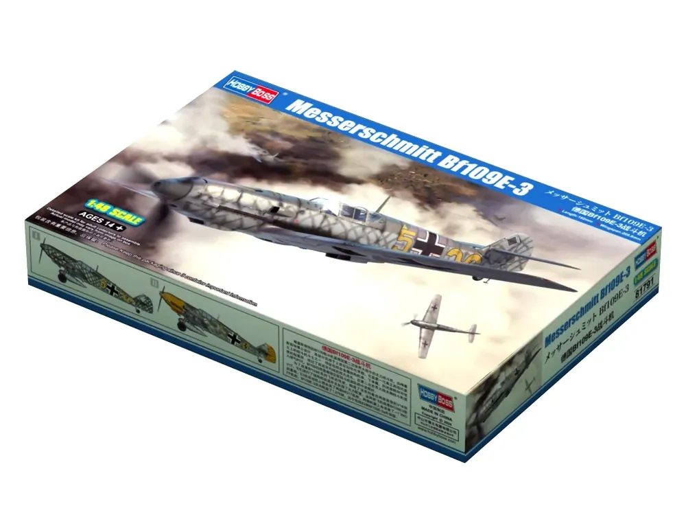 Levný Messerschmitt Bf 109 E-3 1/48
