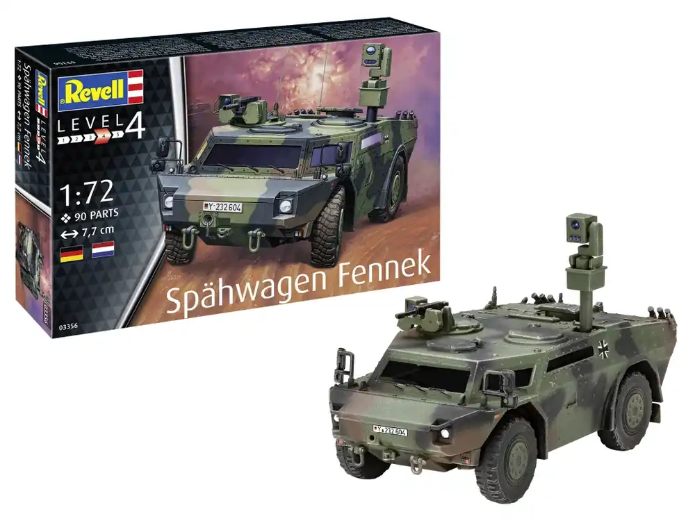 Pouze Dnes Spähwagen Fennek 1/72