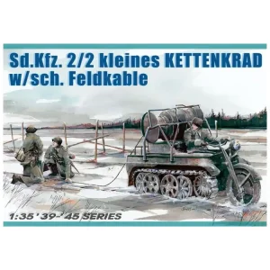 Cenový Hit Sd.Kfz.2/2 kleines Kettenkrad with Feldkable 1/35