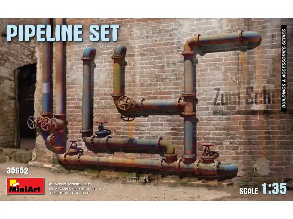 Víkendová Akce Pipeline Set 1/35