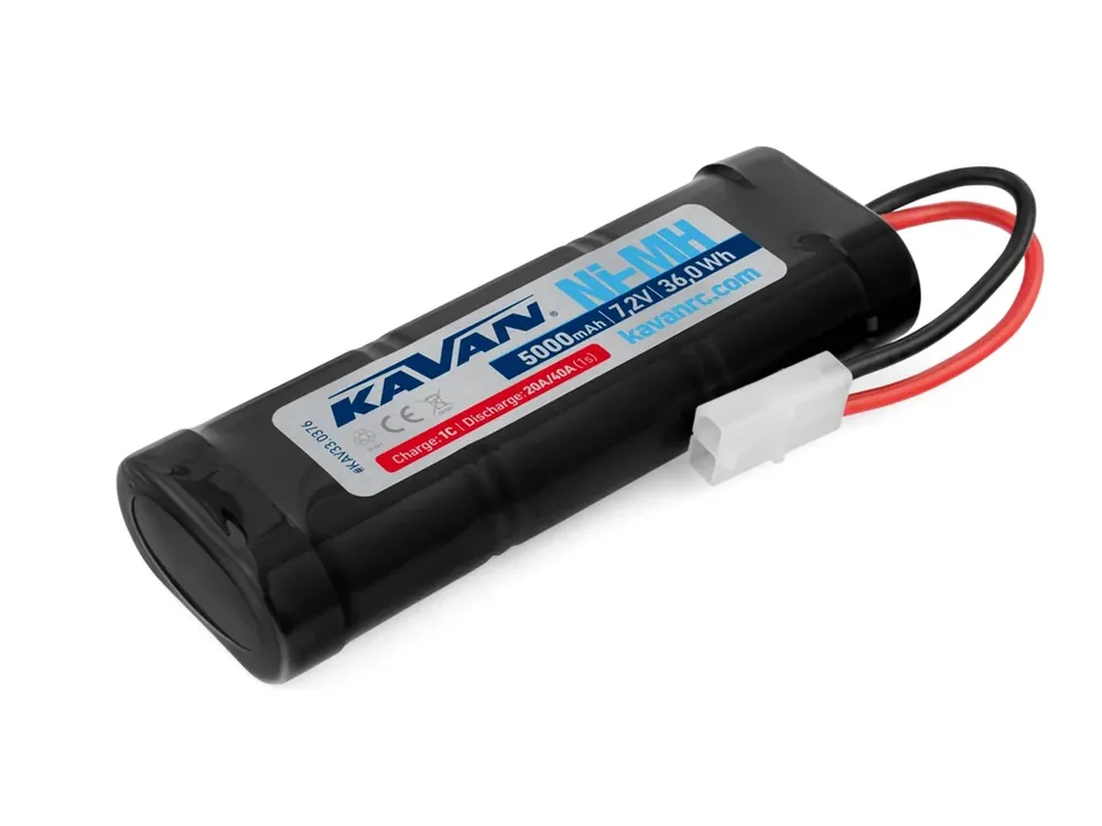 Akumulátor Kavan NiMH 5000mAh/7,2V Tamiya Omezená Nabídka