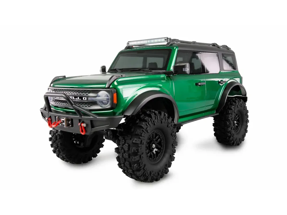 Hit Sezóny Amewi AMXRock Caballo Crawler 4WD 1 10 ARTR green metallic