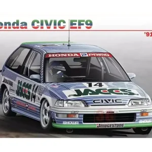 Značkový Honda Civic EF9 Gr.A 1991 Jacobs 1/24