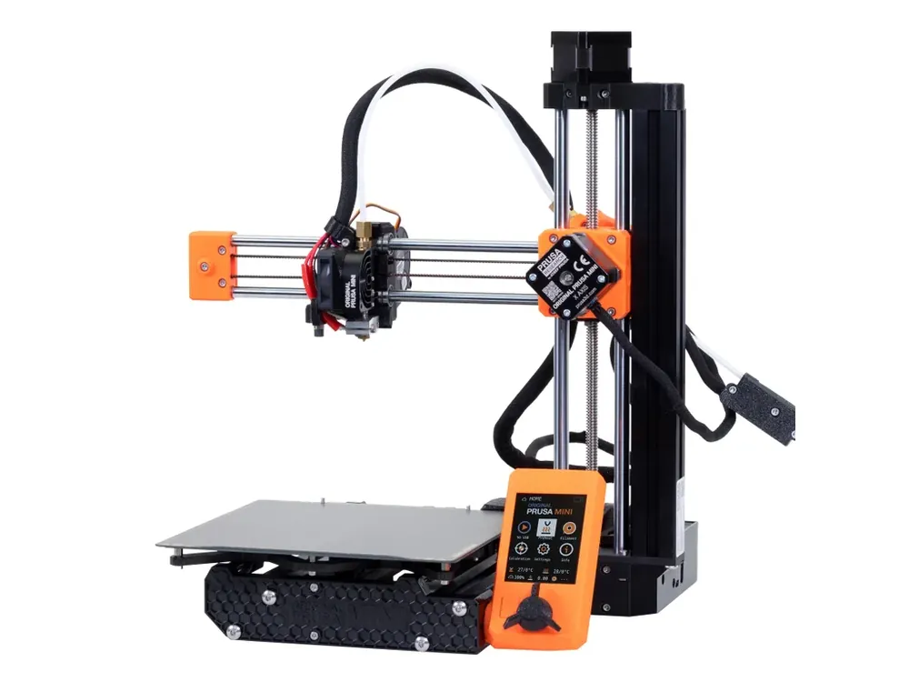 Aktuální 3D tiskárna Original Prusa MINI+ Částečně sestavená, Senzor filamentu Ano