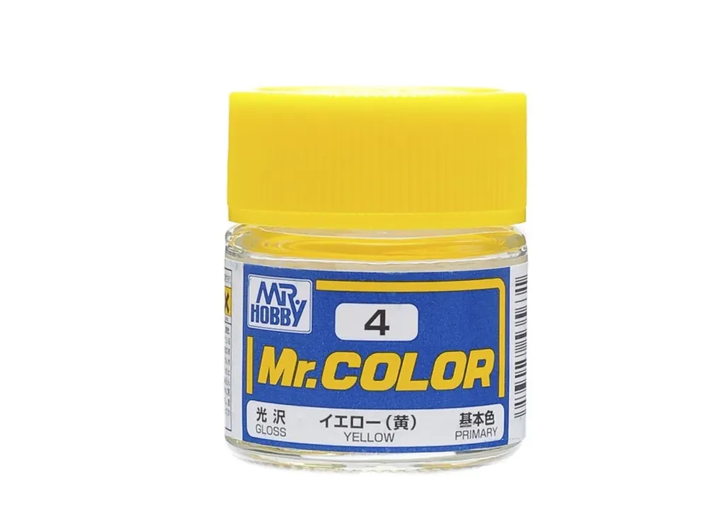 Dokud Zásoby Vydrží Mr Hobby - Gunze Mr. Color Yellow 10ml