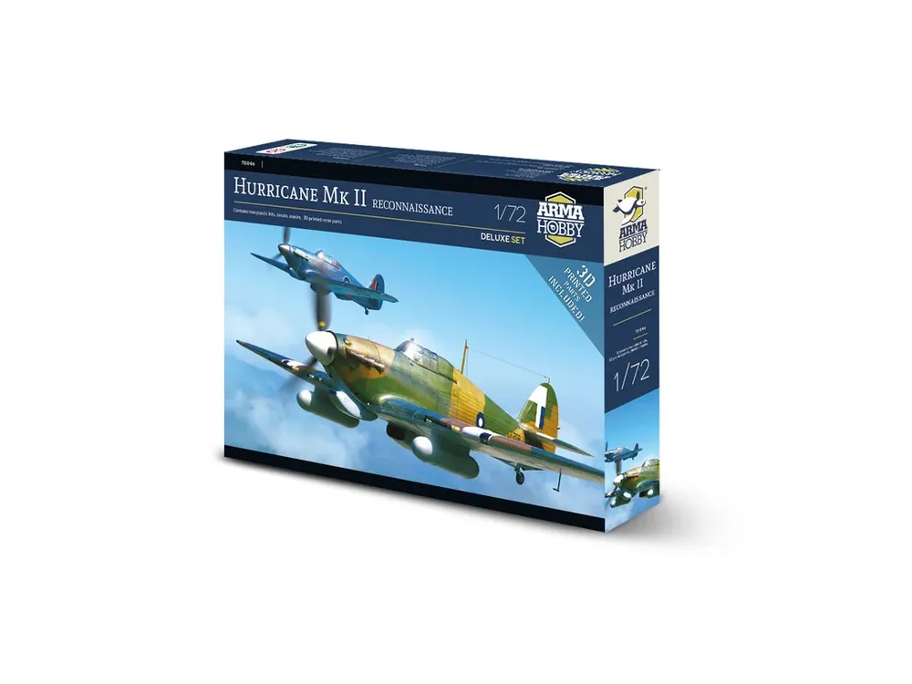 Hawker Hurricane Mk II Reconnaissance, Deluxe Set 1/72 Koupit Online