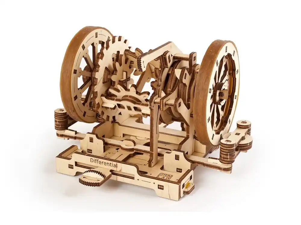 Výprodej Ugears Differential STEM LAB dřevěná stavebnice