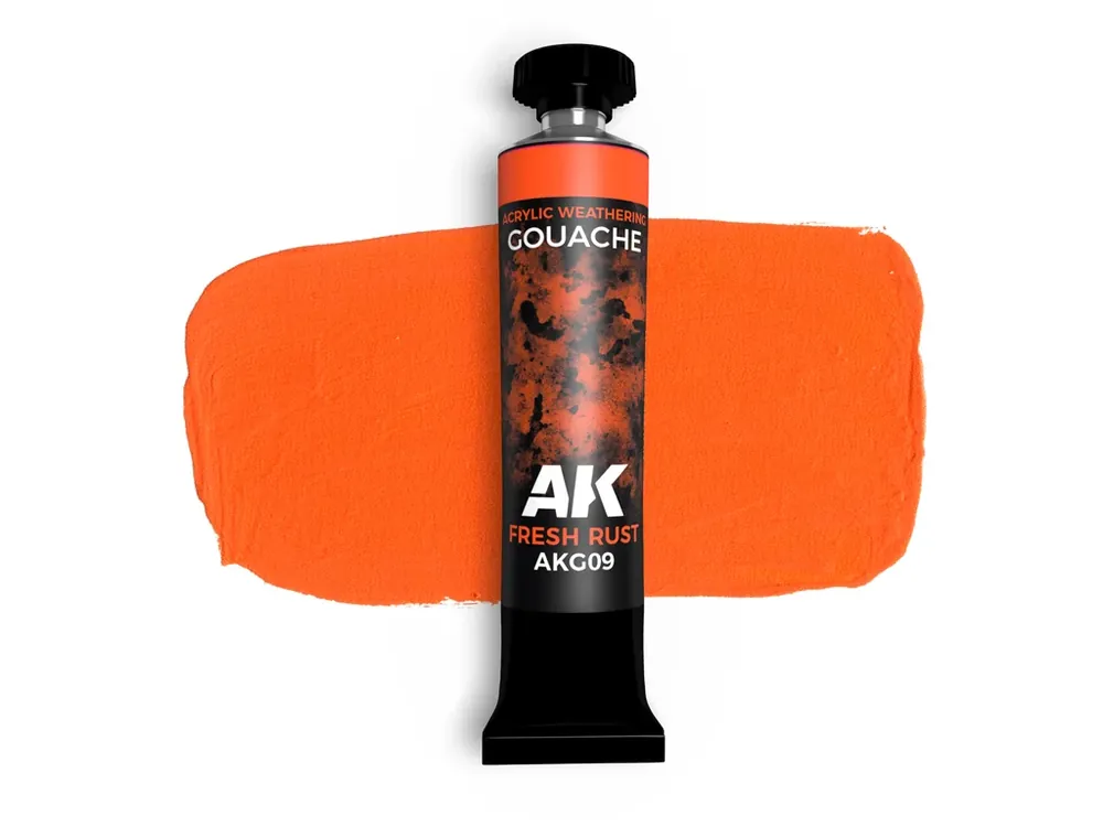 AK Gouache - Fresh Rust 20ml Autentický