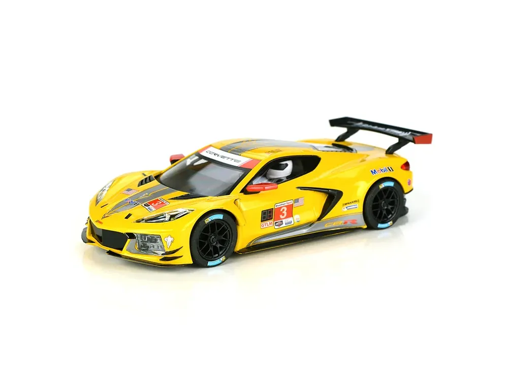 Corvette C8R Daytona ‘20 Yellow 3 HD 1/32 Vysoce Kvalitní