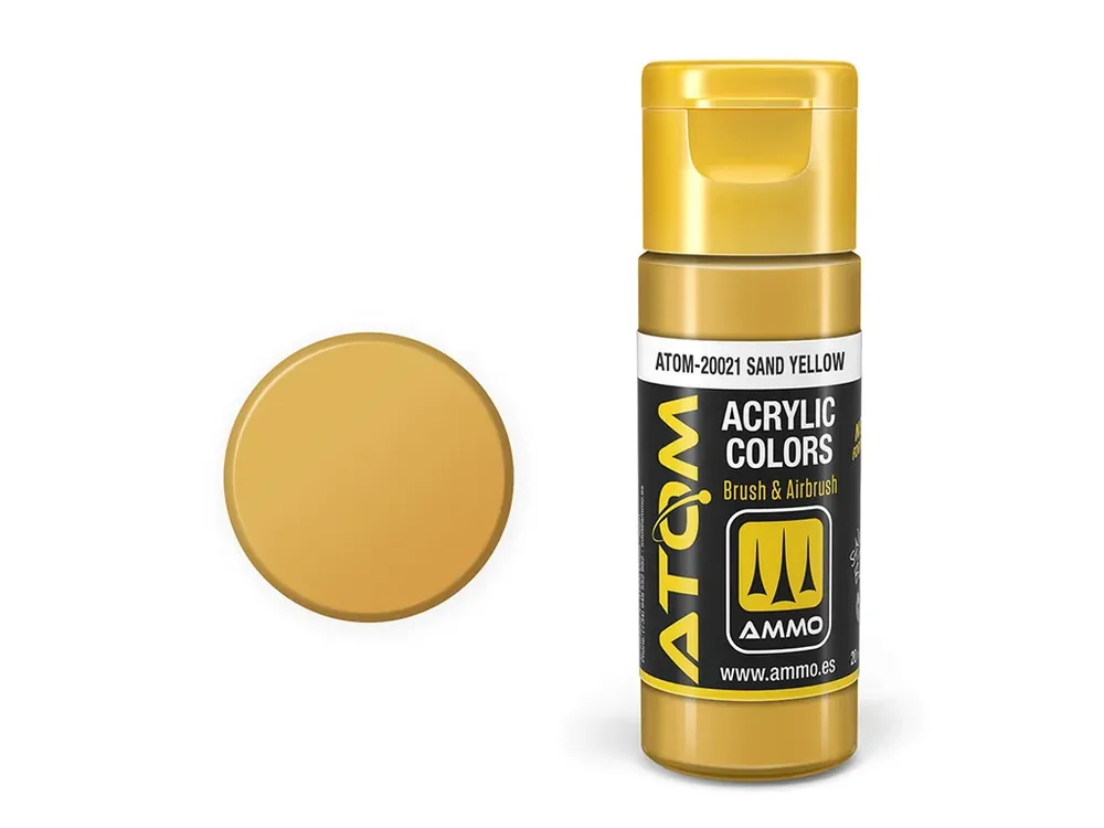 Výhodná Nabídka ATOM COLOR - Sand Yellow 20ml