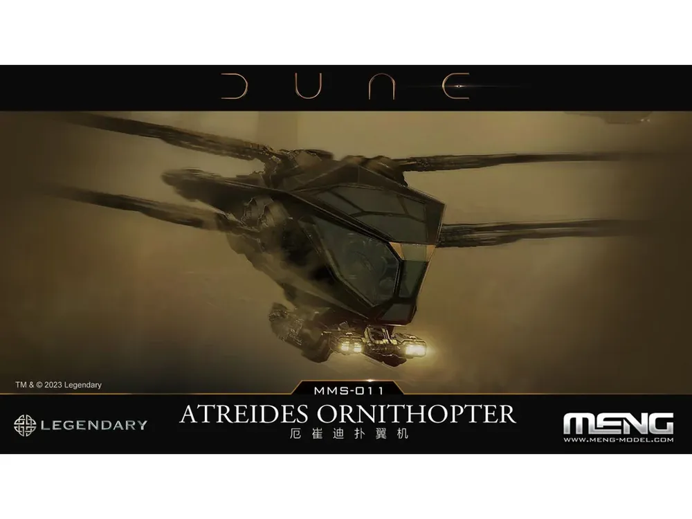 Nová Kolekce Dune Atreides Ornithopter