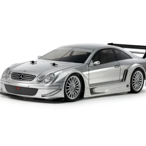 Top Prodej Tamiya RC MB CLK AMG 2002 TT-02 Silver prepainted body 1/10 KIT