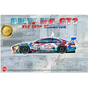 Časově Omezené BMW M6 Gt3 2020 NLS winner 1/24