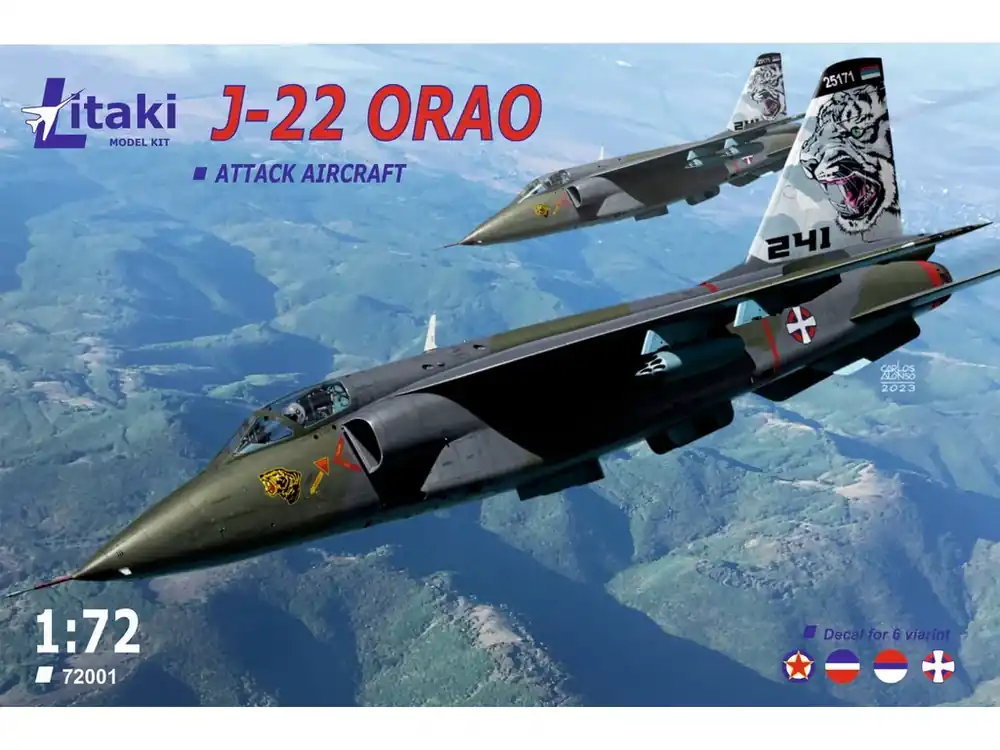 J-22 Orao 1/72 Novinka