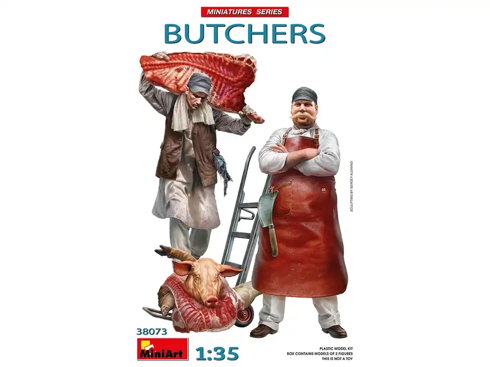 Figures-Set Butchers (2) 1/35 Nová Kolekce