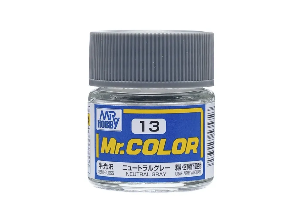 Nová Kolekce Mr Hobby - Gunze Mr. Color Neutral Gray 10ml