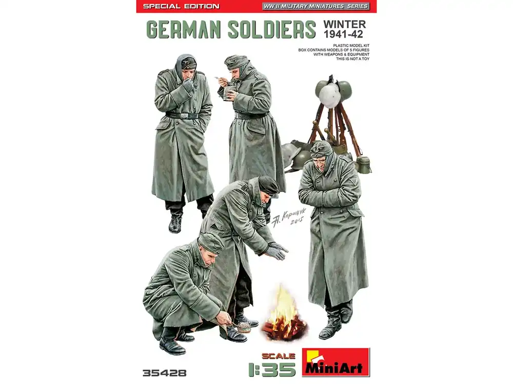 Figure-Set German Soldiers WW II Special Edition 1/35 Ihned K Objednání