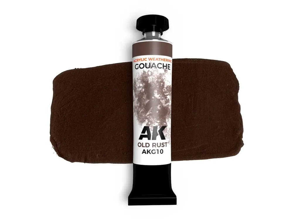 Super Cena AK Gouache - Old Rust 20ml