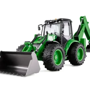 Amewi RC Backhoe Loader G1401E green 1/14 RTR Dokud Zásoby Vydrží