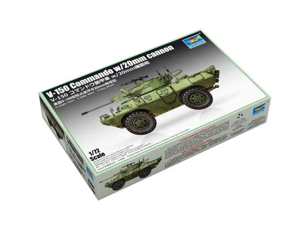 V-150 Commando with 20mm cannon 1/72 Vrácení Zdarma