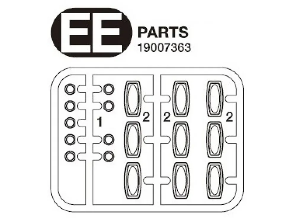 EE-Parts Clear Light bar Scania S770 Tamiya 56368 Expresní Doručení
