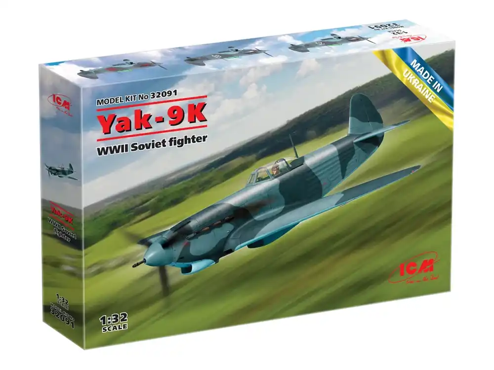 Rychlé Dodání Yak-9K Soviet fighter 1/32