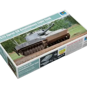 2S25 Sprut-SD Amphibious Light Tank 1/35 Akce