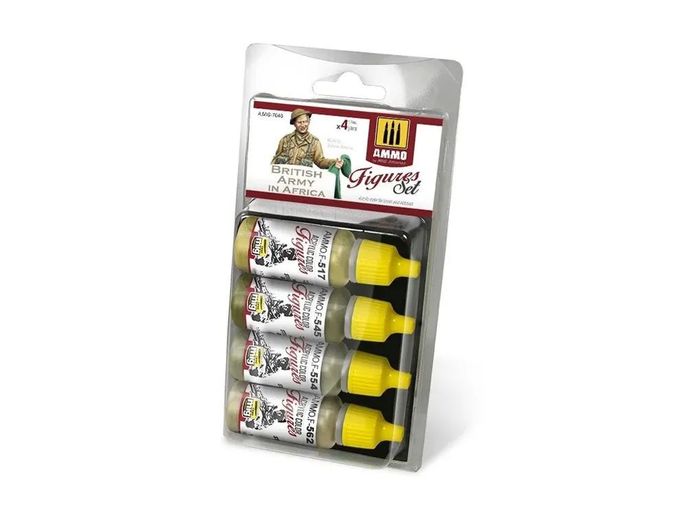 Sada akrylových barev Ammo Figures - British Army in Africa Ověřený