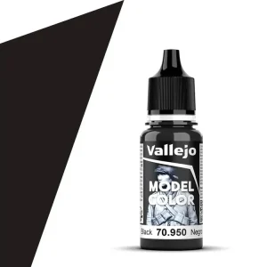 Akce Barva Vallejo Model Color - Black 17ml