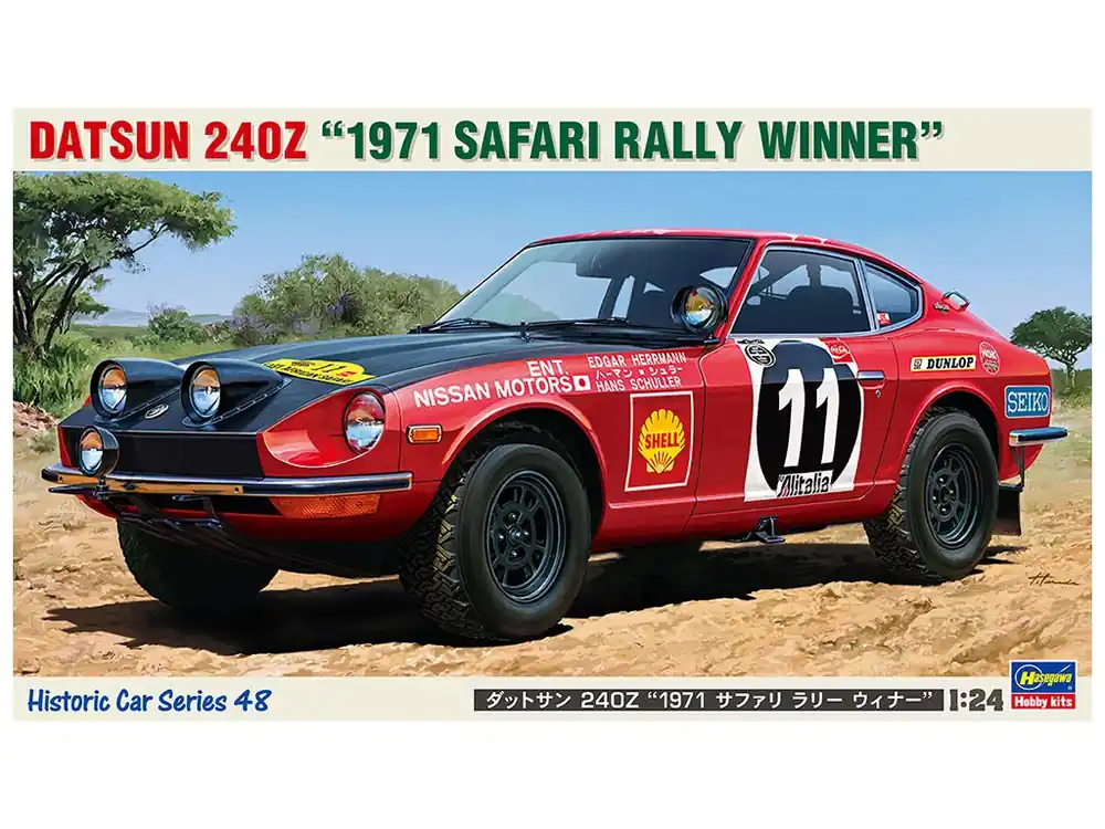 Hit Sezóny Datsun 240Z, 1971 Safari Rally 1/24
