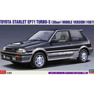 Toyota Starlet EP 71 Turbo S, middle version 1/24 Nízká Cena