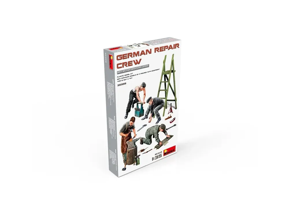 Must-Have German Repair Crew 1/35 MiniArt