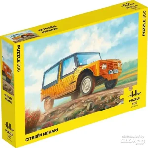 Puzzle - Citroen Mehari (500 dílků) Vysoce Kvalitní