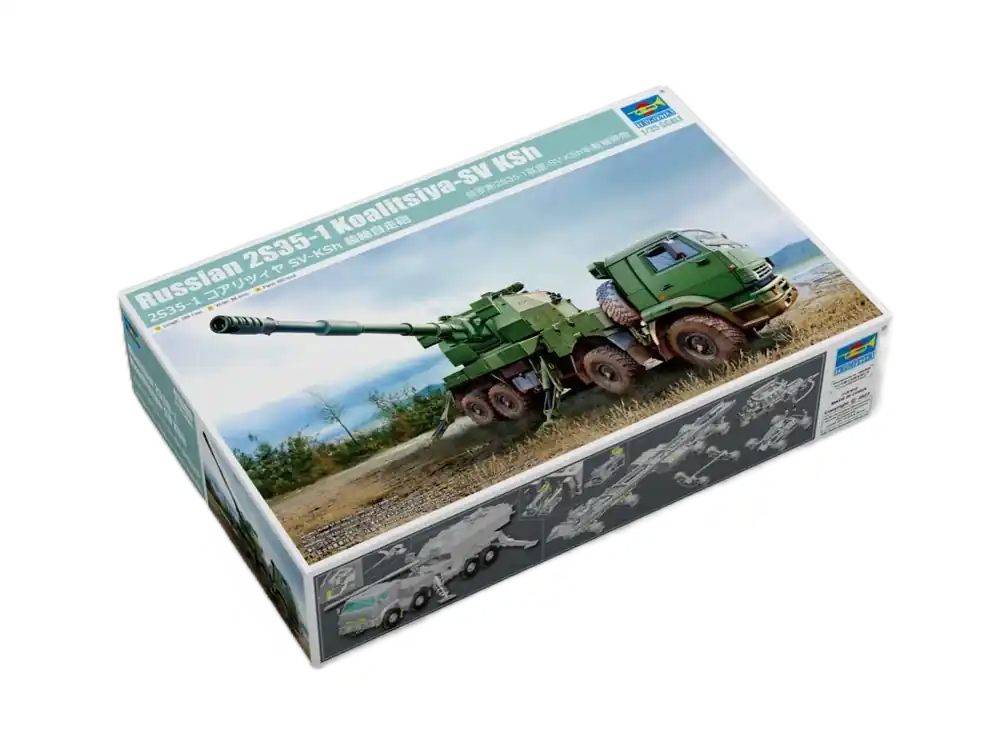 Russian 2S35-1 Koalitsiya-SV KSh 1/35 Odeslání Ihned