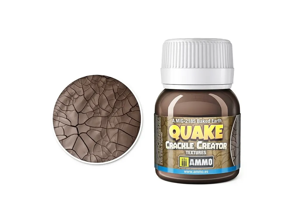 Quake Crackle Creator Textures - Baked Earth 40ml Nejprodávanější
