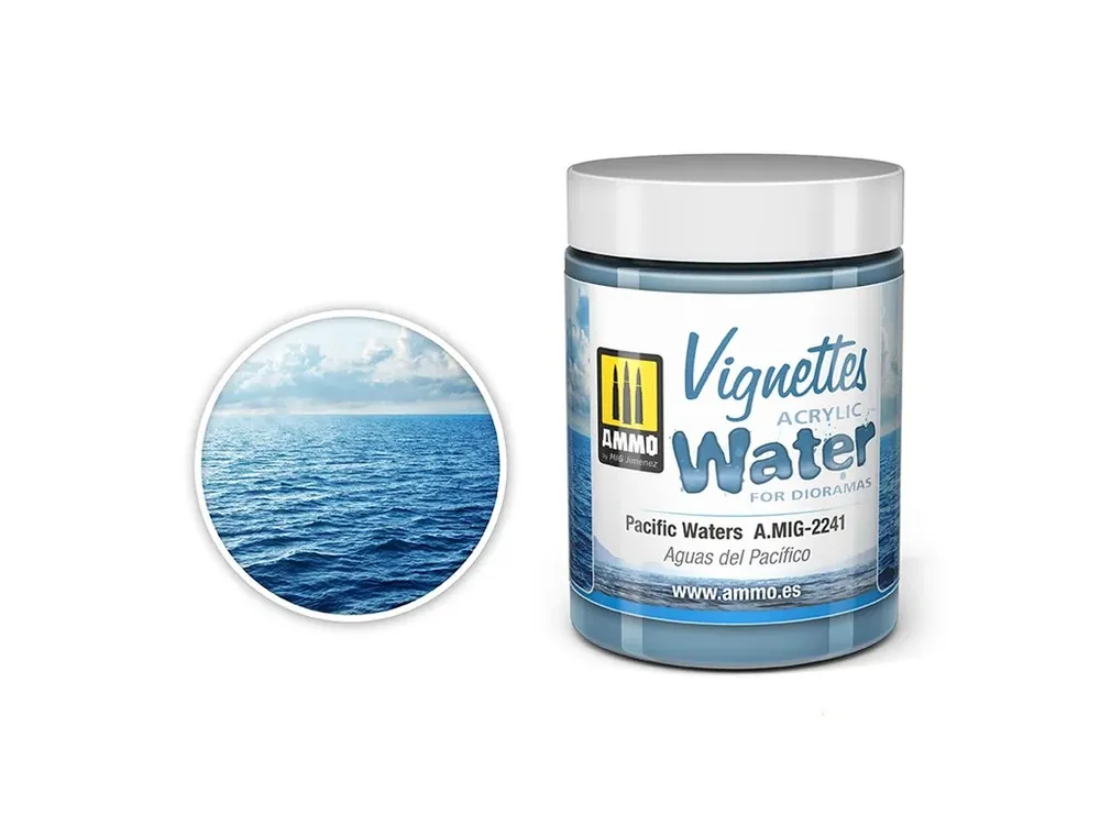 Nakupujte Hned Akrylový gel pro vytvoření vody AMMO - Pacific Waters 100ml