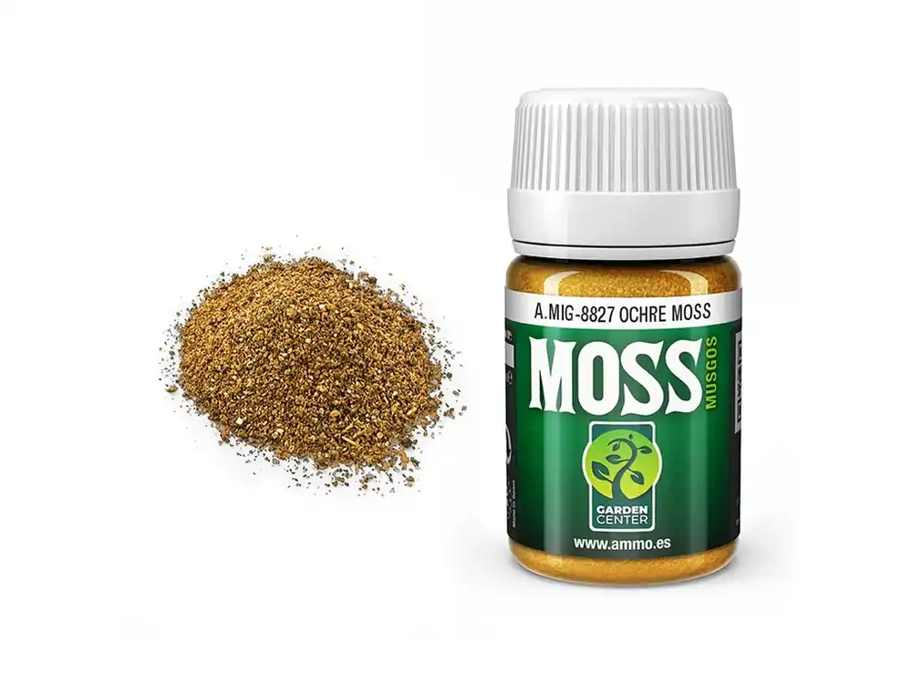 Mech do diorámy - Ochre Moss 35ml Speciální Cena
