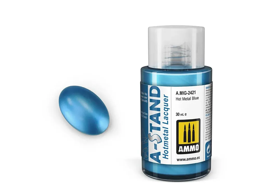 Barva MIG A-STAND Hot Metal - Blue 30ml Must-Have