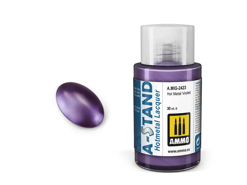 Autentický Barva MIG A-STAND Hot Metal - Violet 30ml