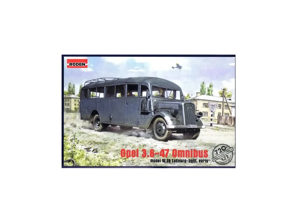 Opel Omnibus model W.39 (Ludewig-built, Early) 1/72 Ověřený