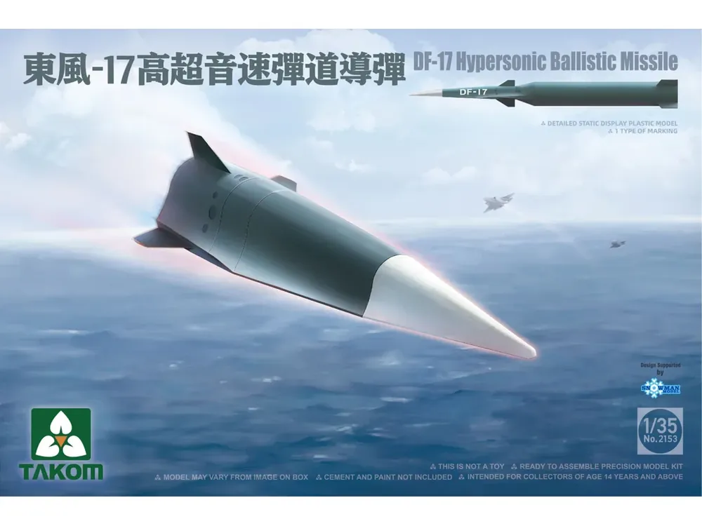 DF-17 Hypersonic Ballistic Missile 1/35 Speciální Cena