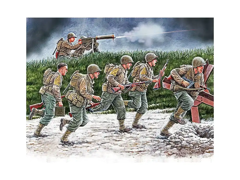 US Soldiers, Operation Overlord period, 1944 1/35 MasterBox Nízká Cena