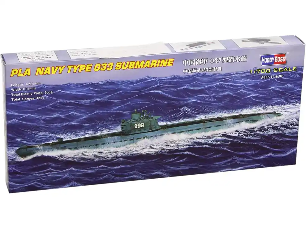 PLA Navy Type 033 submarine 1/700 Hobby Boss Speciální Cena