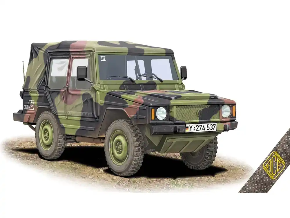 0,5t Light truck 4x4 (type 183) Iltis 1/35 Levný
