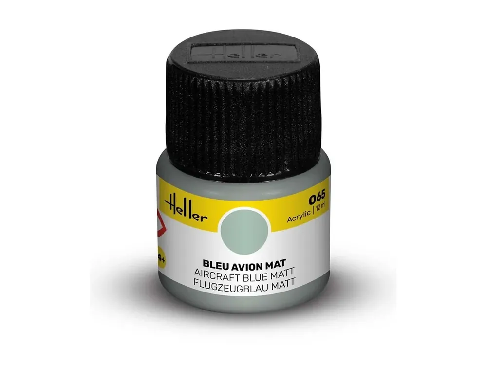 Barva Heller Acrylic - 065 Aircraft Blue Matt 12ml Sleva