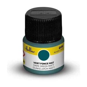 Barva Heller Acrylic - 030 Dark Green Matt 12ml Dokud Zásoby Vydrží