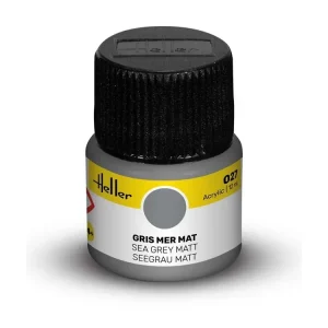Bezpečná Platba Barva Heller Acrylic - 027 Sea Grey Matt 12ml