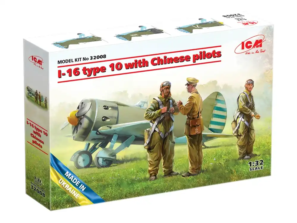 Objednat Nyní Polikarpov I-16 type 10 with Chinese pilots 1/32