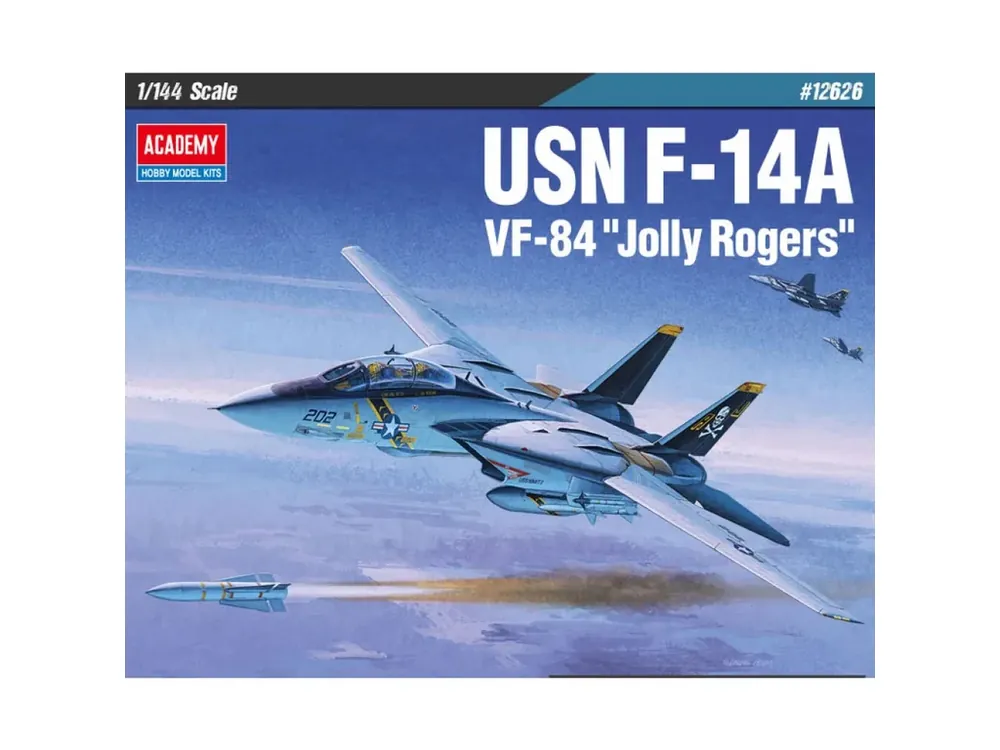 Oblíbený Grumman F-14A Tomcat VF-84 Jolly Rogers 1/144