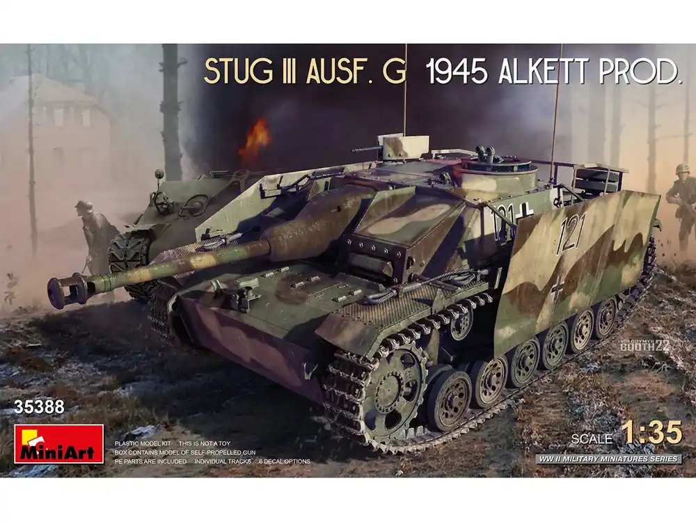 StuG III Ausf. G 1945 Alkett Production 1/35 Novinka